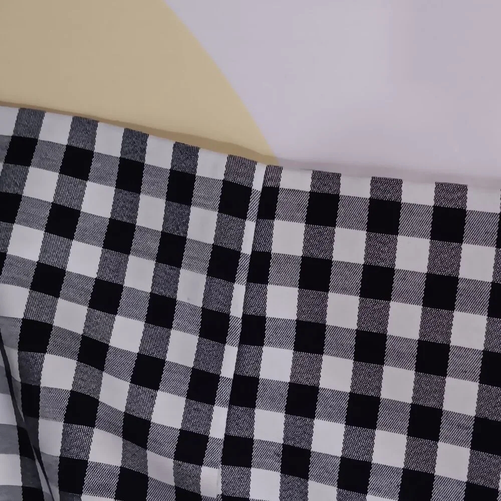 Talbots Pre-Owned Black and Ivory Hampshire Ankle Pants Size 4 Petite - Picture 4 of 13